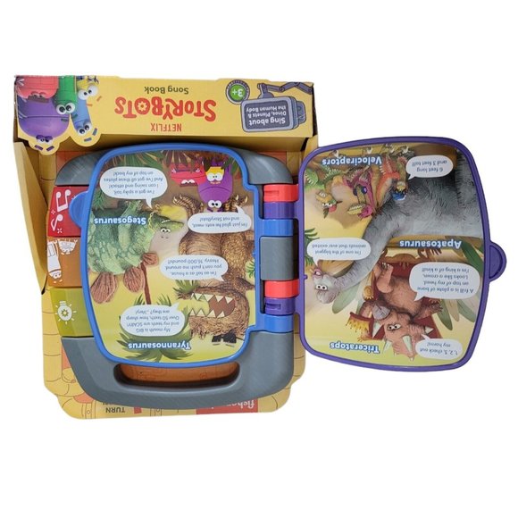 Fisher Price Storybots Song Book Netflix Preschool Musical & Learning Toy NEW - Picture 2 of 7